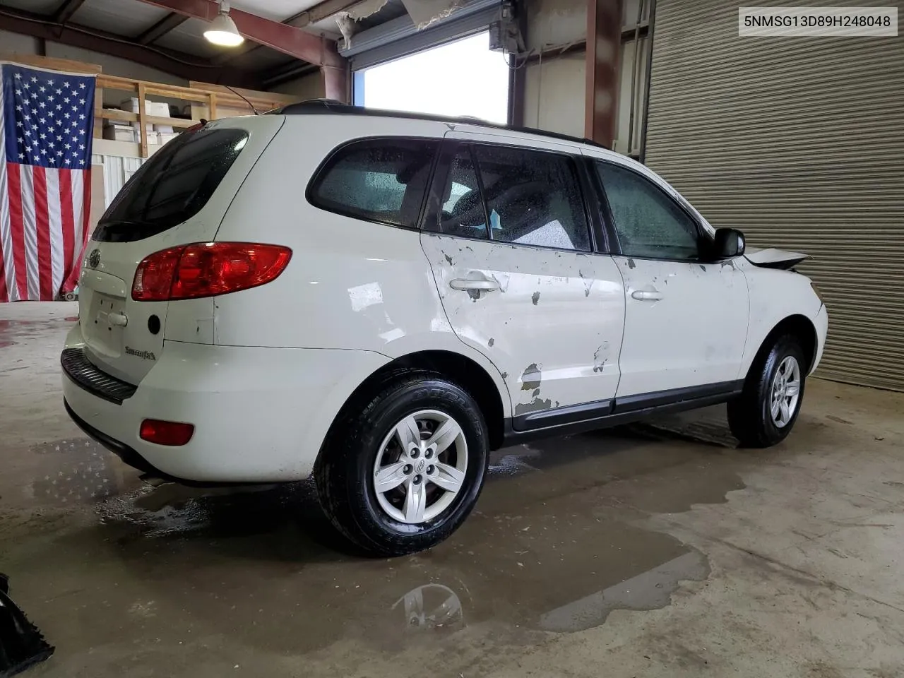 2009 Hyundai Santa Fe Gls VIN: 5NMSG13D89H248048 Lot: 78258324