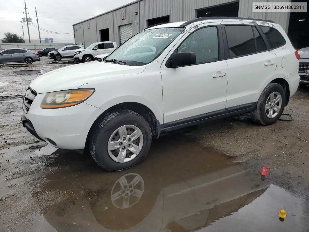 2009 Hyundai Santa Fe Gls VIN: 5NMSG13D69H300311 Lot: 79285574