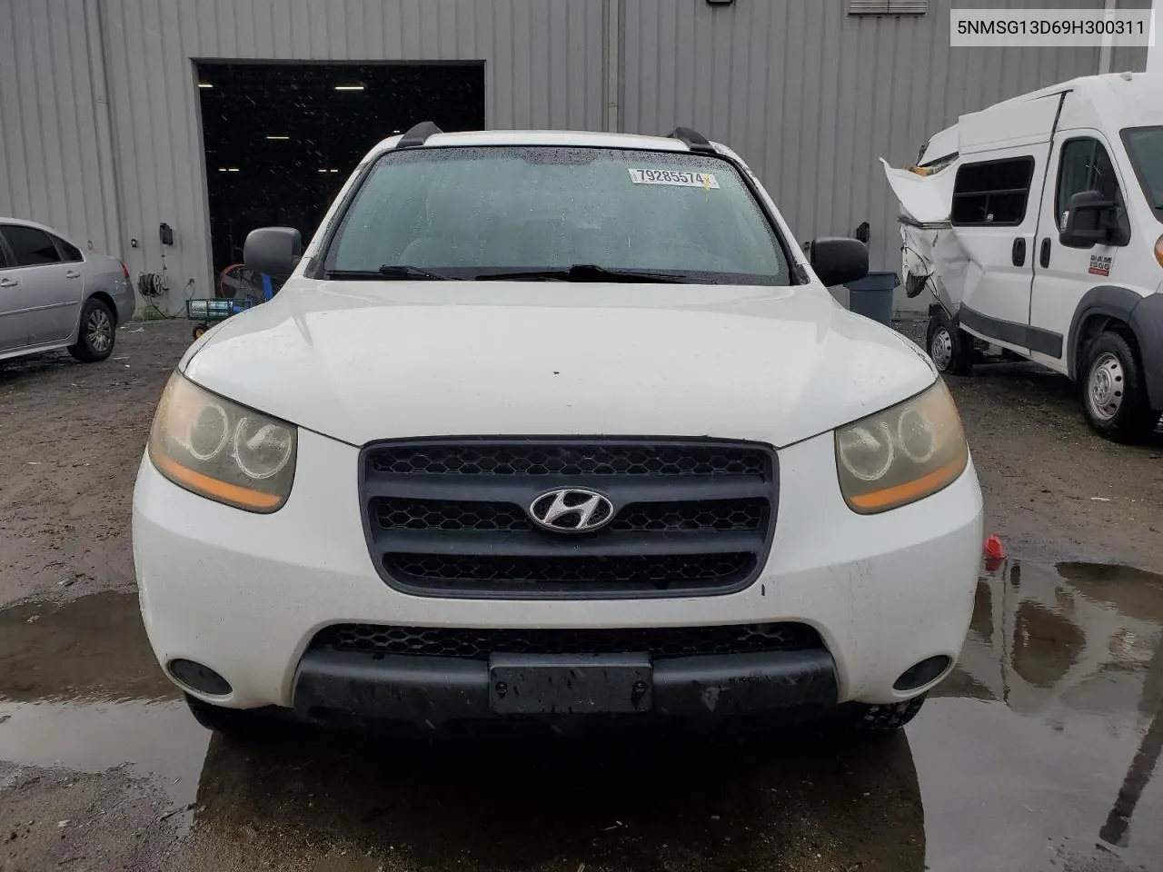 2009 Hyundai Santa Fe Gls VIN: 5NMSG13D69H300311 Lot: 79285574