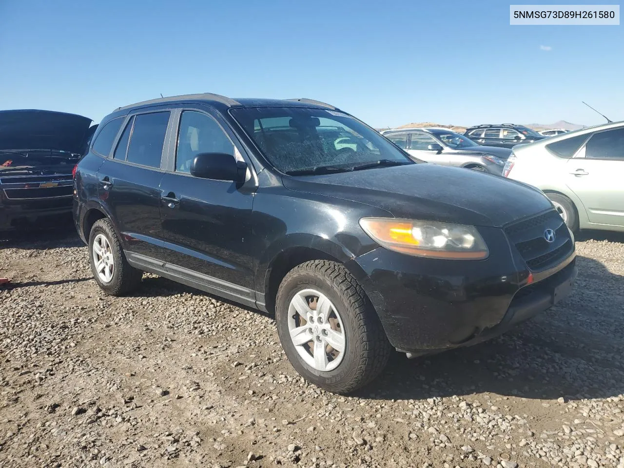 2009 Hyundai Santa Fe Gls VIN: 5NMSG73D89H261580 Lot: 79571254