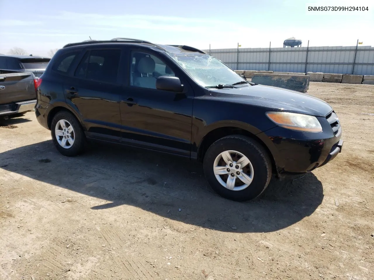 5NMSG73D99H294104 2009 Hyundai Santa Fe Gls