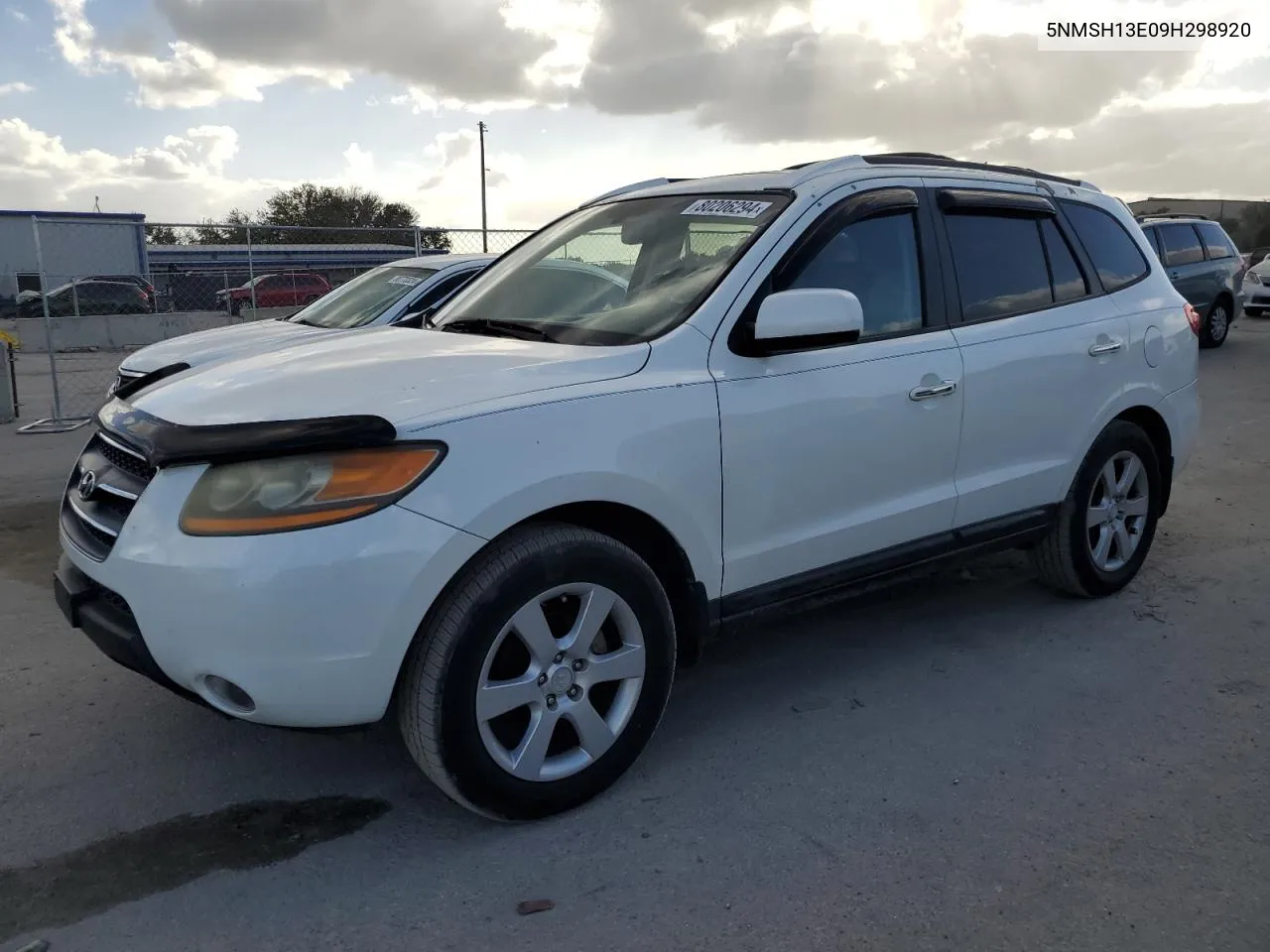 2009 Hyundai Santa Fe Se VIN: 5NMSH13E09H298920 Lot: 80206294