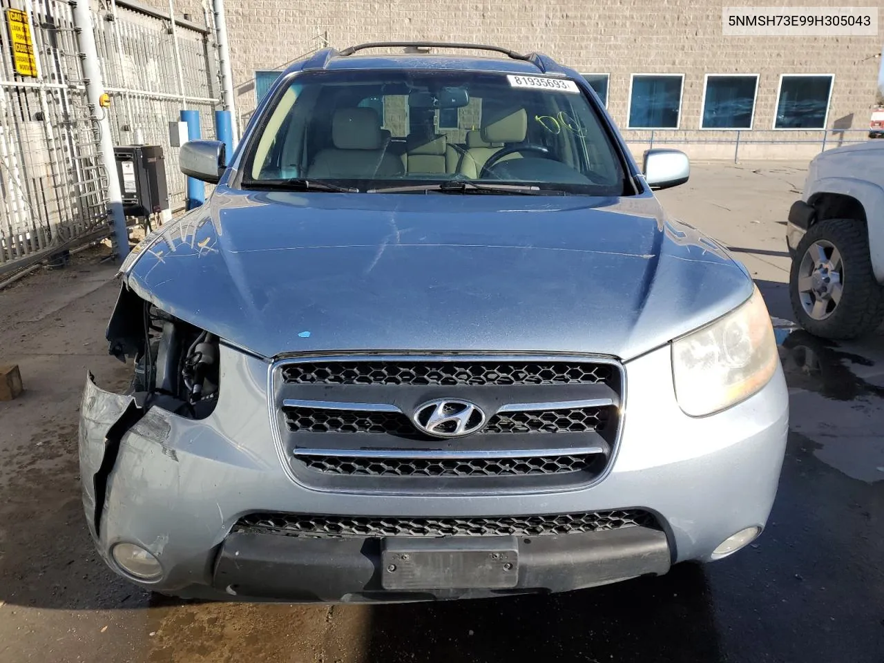 2009 Hyundai Santa Fe Se VIN: 5NMSH73E99H305043 Lot: 81935693