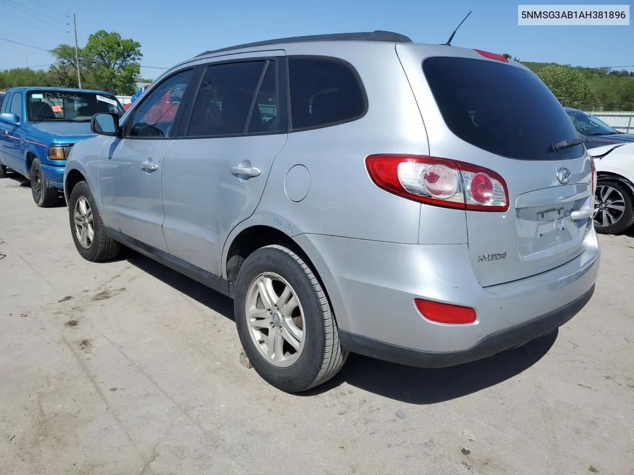 2010 Hyundai Santa Fe Gls VIN: 5NMSG3AB1AH381896 Lot: 49080783