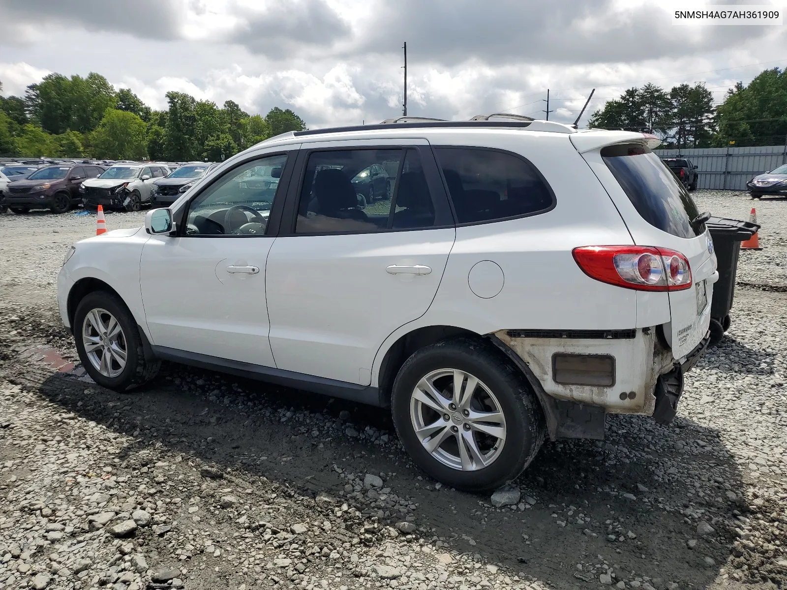 2010 Hyundai Santa Fe Se VIN: 5NMSH4AG7AH361909 Lot: 61641144