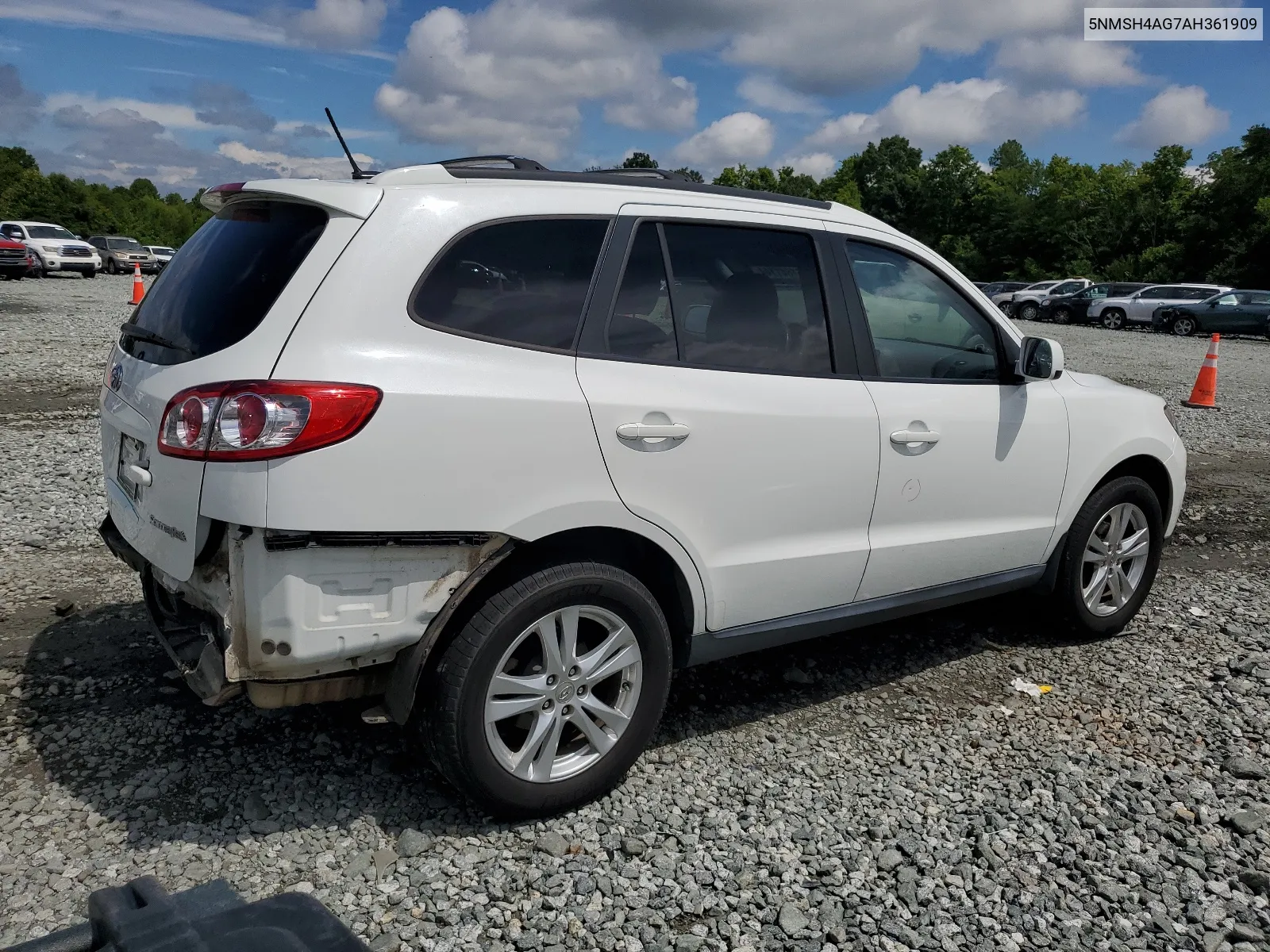 2010 Hyundai Santa Fe Se VIN: 5NMSH4AG7AH361909 Lot: 61641144