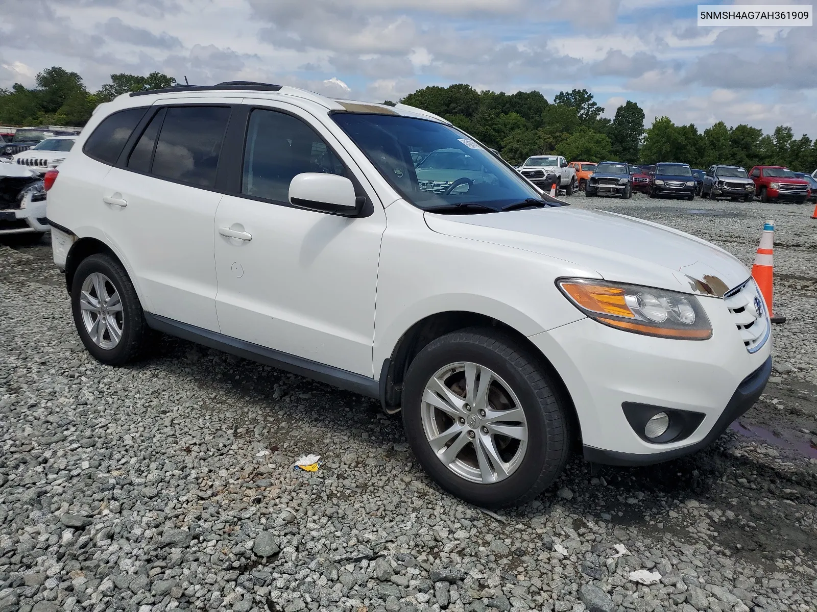 2010 Hyundai Santa Fe Se VIN: 5NMSH4AG7AH361909 Lot: 61641144