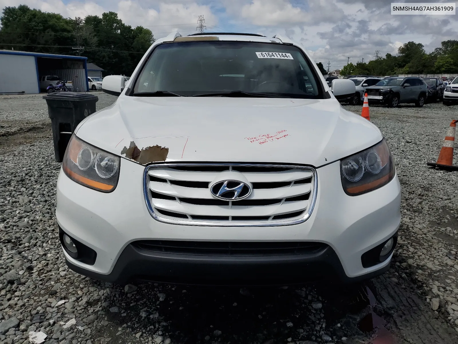 2010 Hyundai Santa Fe Se VIN: 5NMSH4AG7AH361909 Lot: 61641144