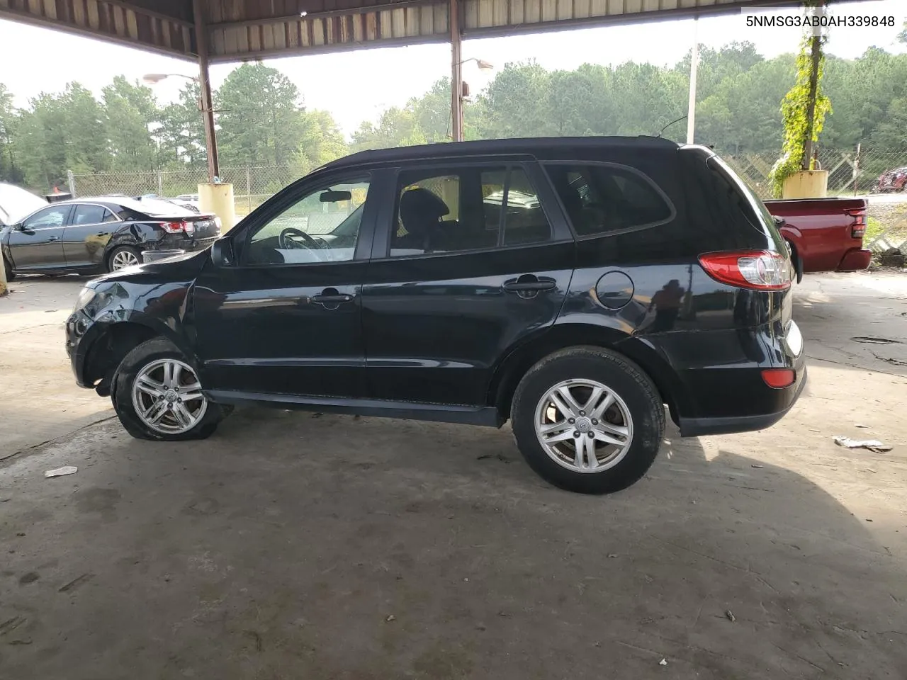 2010 Hyundai Santa Fe Gls VIN: 5NMSG3AB0AH339848 Lot: 64374314