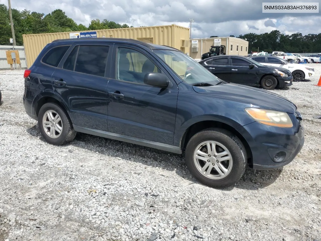 2010 Hyundai Santa Fe Gls VIN: 5NMSG3AB3AH376893 Lot: 66082484