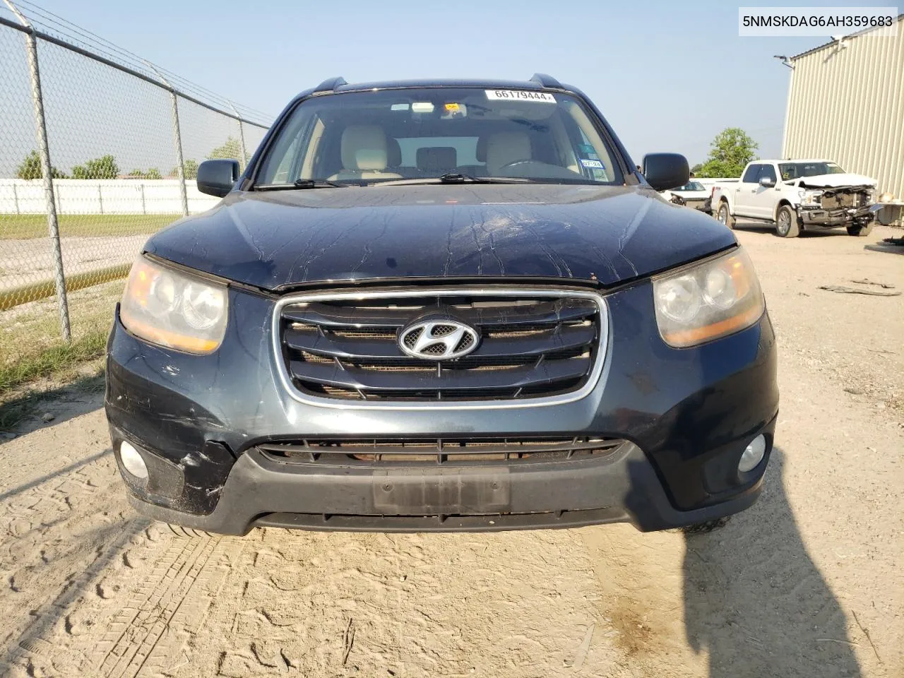 2010 Hyundai Santa Fe Limited VIN: 5NMSKDAG6AH359683 Lot: 66179444