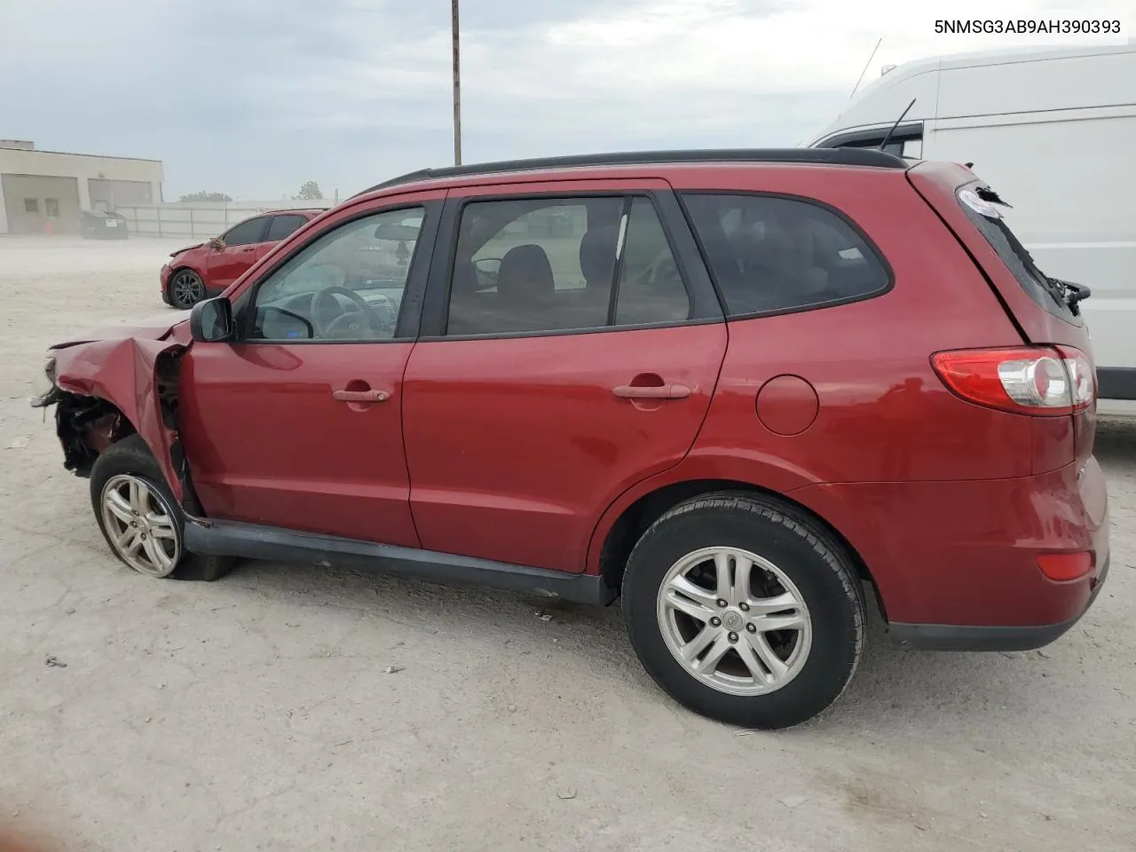 2010 Hyundai Santa Fe Gls VIN: 5NMSG3AB9AH390393 Lot: 67263414