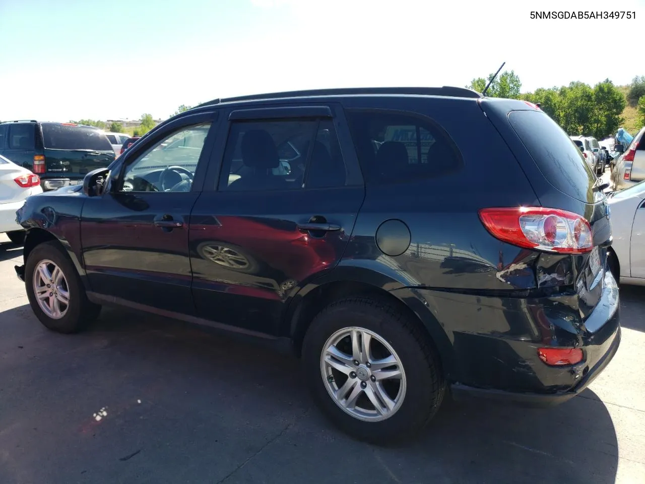 2010 Hyundai Santa Fe Gls VIN: 5NMSGDAB5AH349751 Lot: 67469144