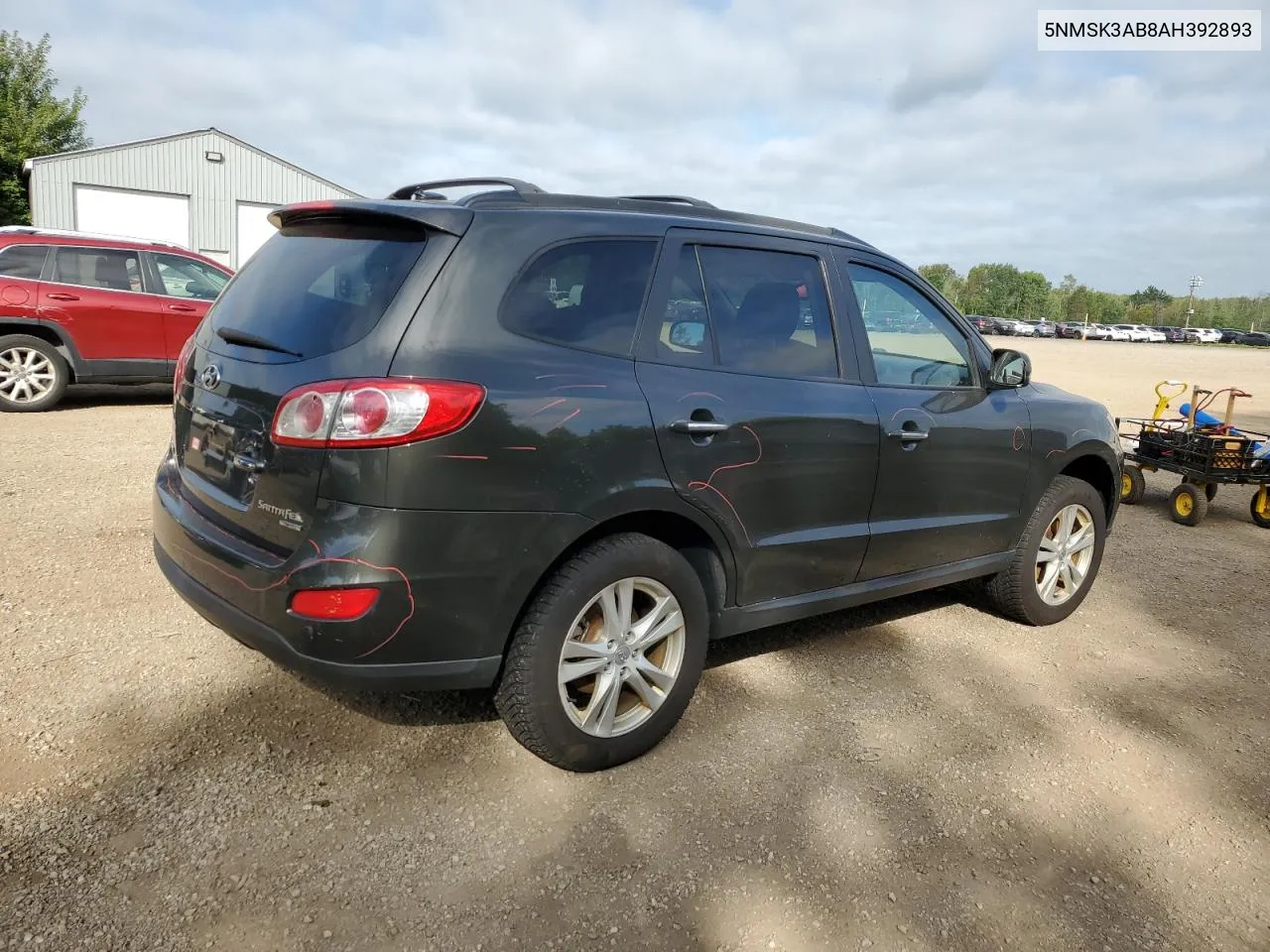 2010 Hyundai Santa Fe Limited VIN: 5NMSK3AB8AH392893 Lot: 67921974