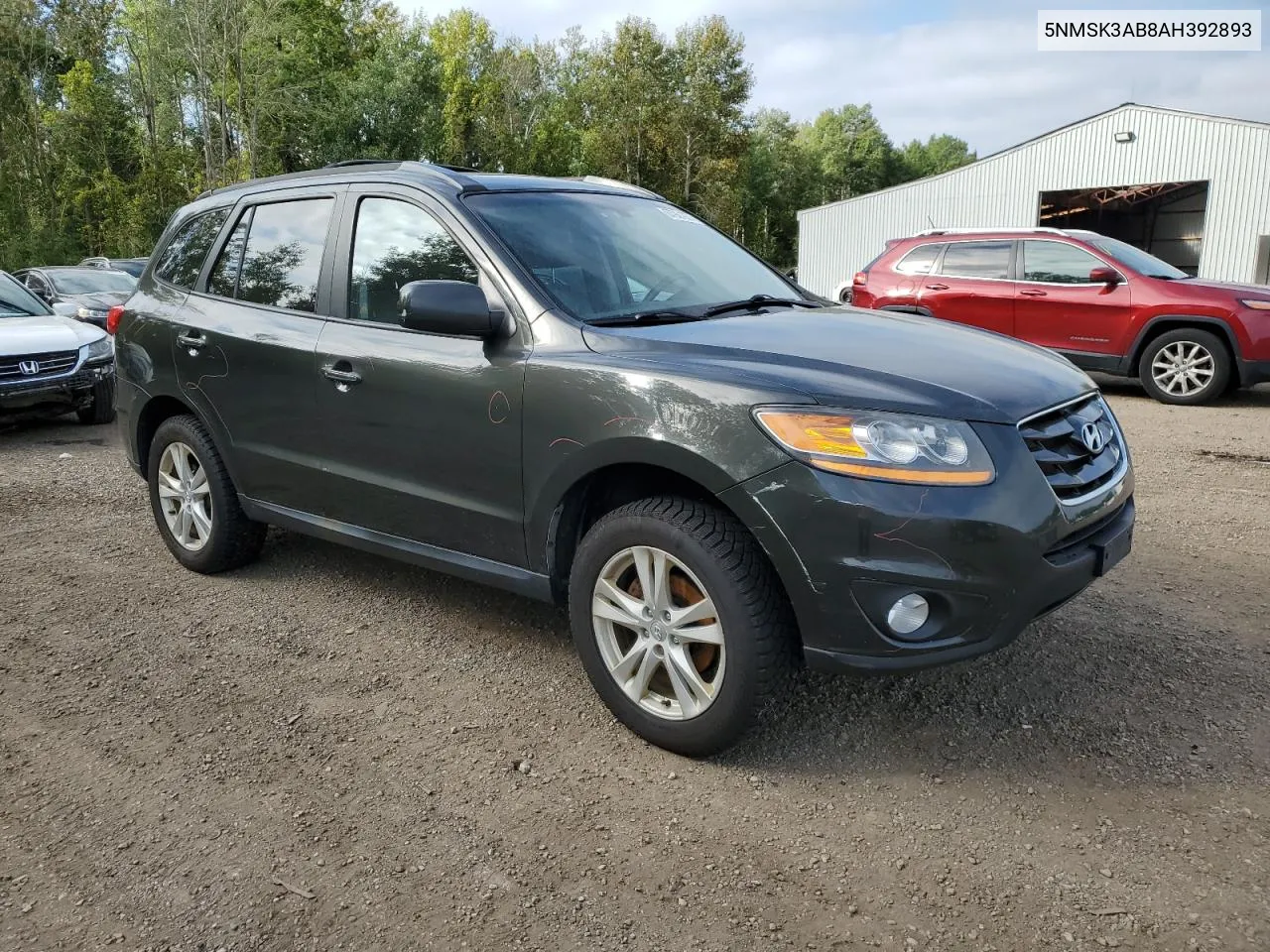 2010 Hyundai Santa Fe Limited VIN: 5NMSK3AB8AH392893 Lot: 67921974