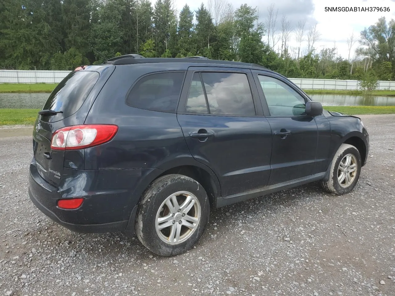 5NMSGDAB1AH379636 2010 Hyundai Santa Fe Gls