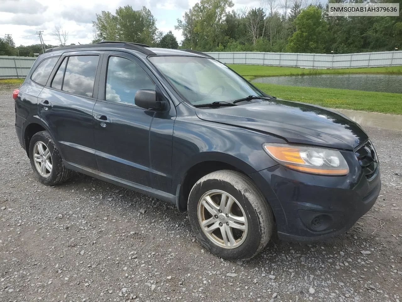 5NMSGDAB1AH379636 2010 Hyundai Santa Fe Gls