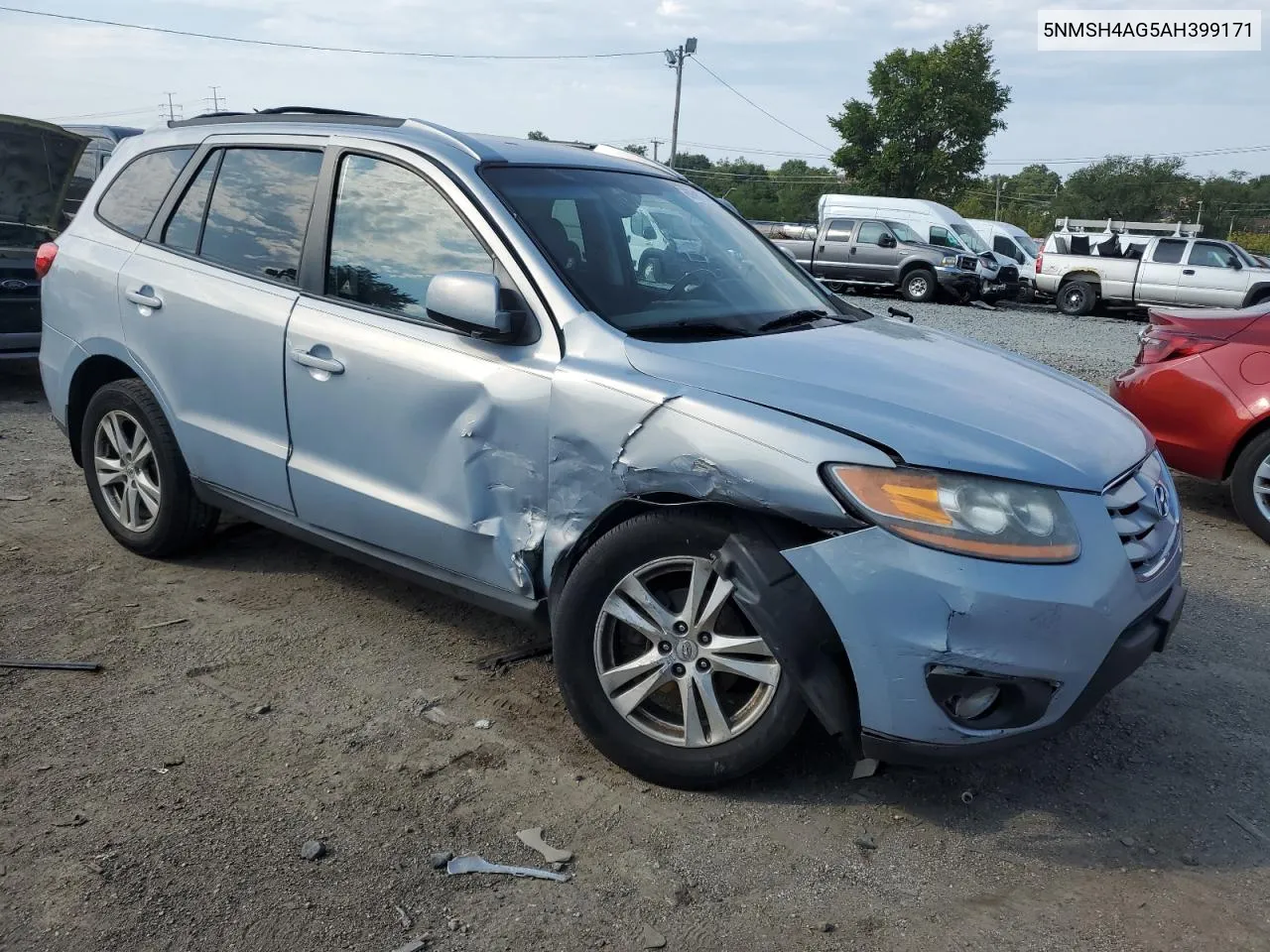 2010 Hyundai Santa Fe Se VIN: 5NMSH4AG5AH399171 Lot: 68798134