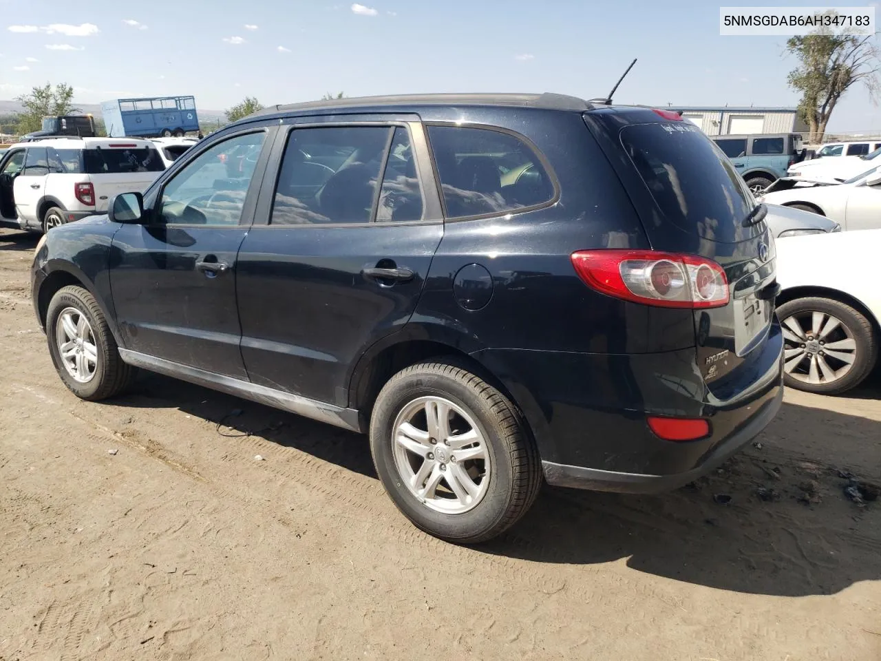 2010 Hyundai Santa Fe Gls VIN: 5NMSGDAB6AH347183 Lot: 68861314