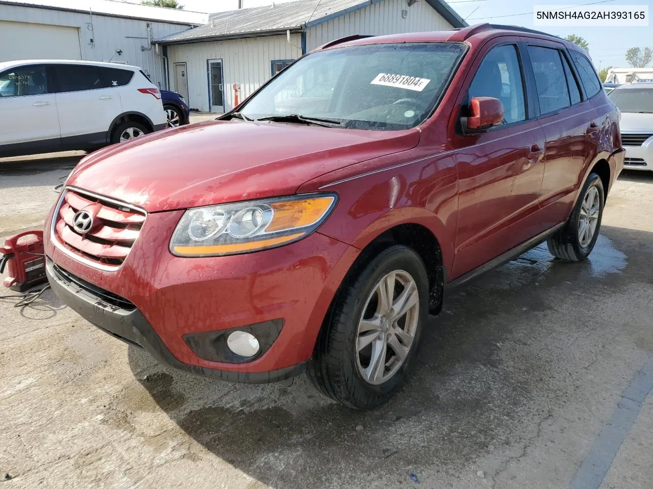 2010 Hyundai Santa Fe Se VIN: 5NMSH4AG2AH393165 Lot: 68891804