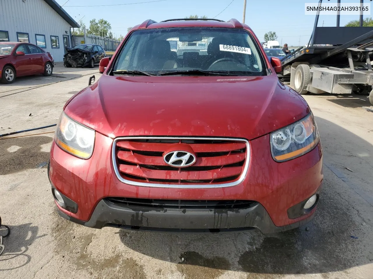 2010 Hyundai Santa Fe Se VIN: 5NMSH4AG2AH393165 Lot: 68891804