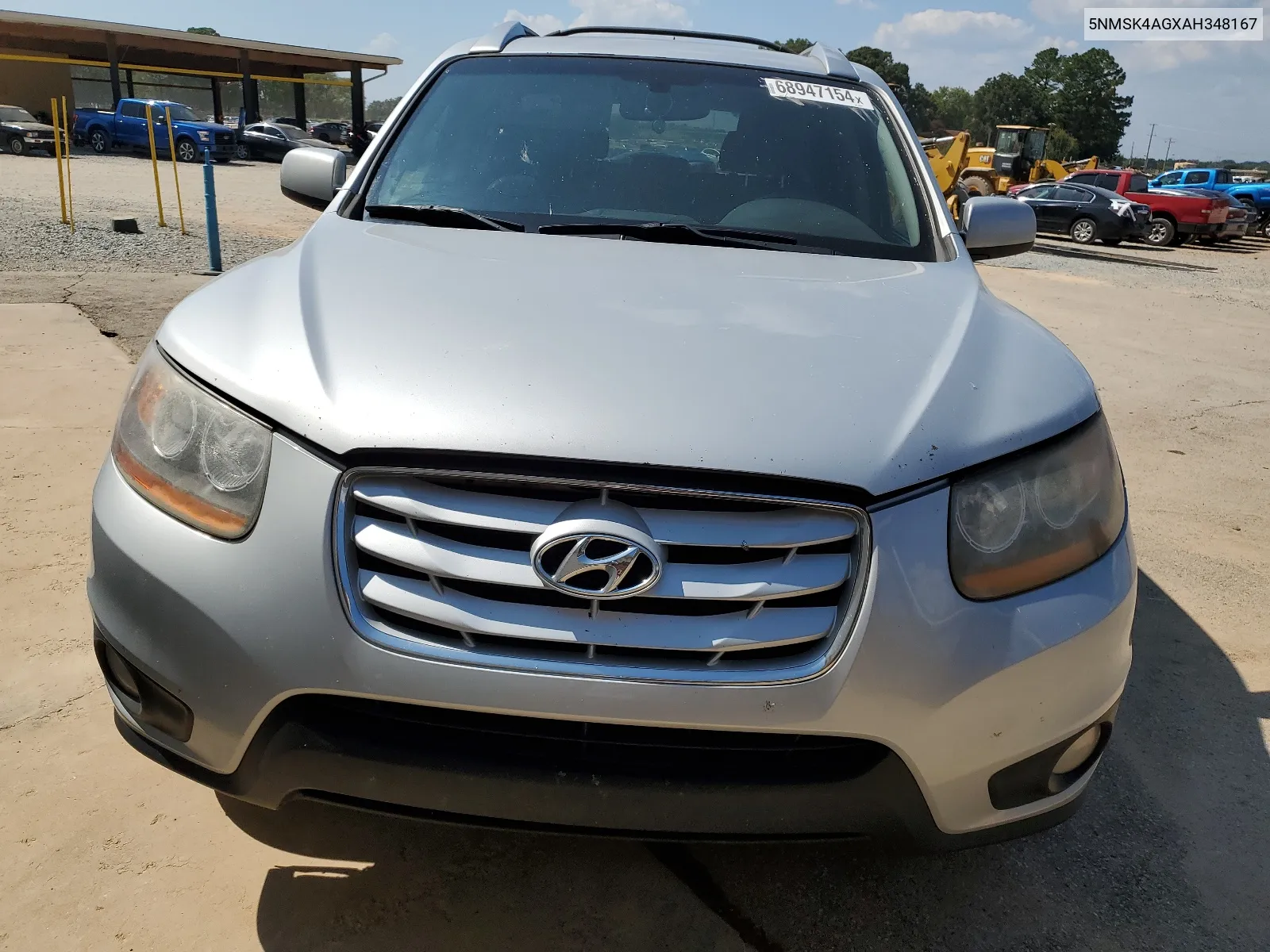 2010 Hyundai Santa Fe Limited VIN: 5NMSK4AGXAH348167 Lot: 68947154