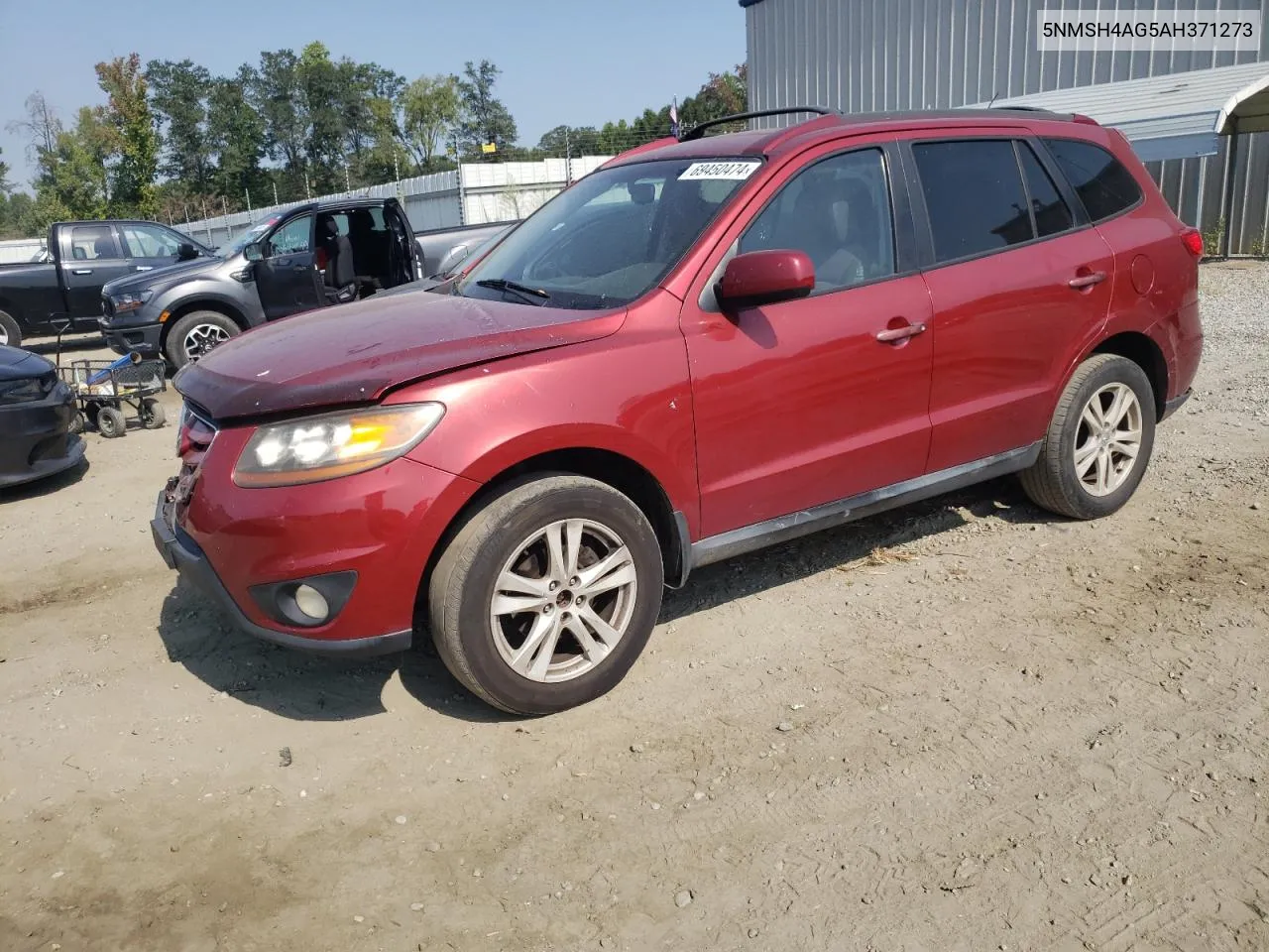 2010 Hyundai Santa Fe Se VIN: 5NMSH4AG5AH371273 Lot: 69450474