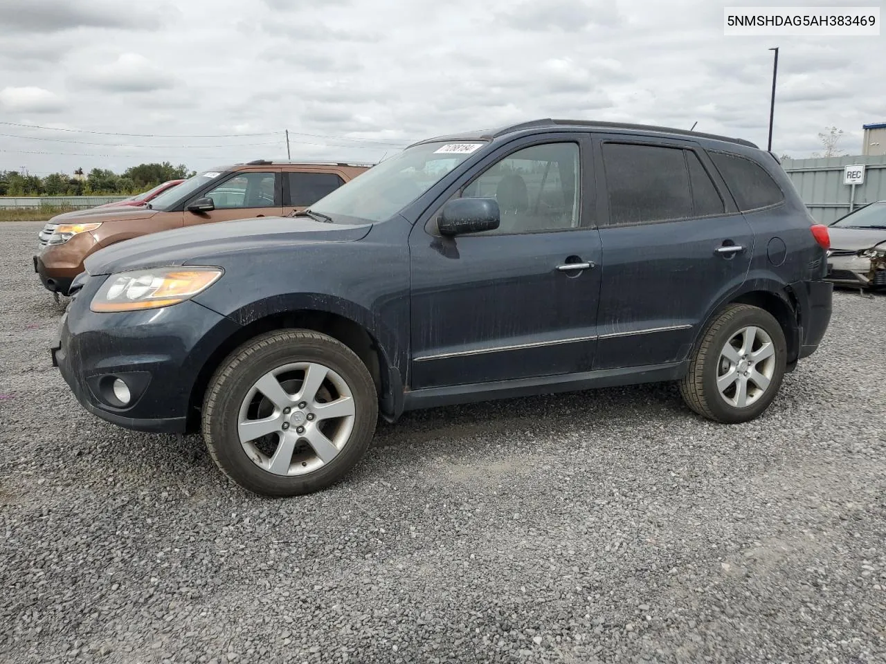 2010 Hyundai Santa Fe Se VIN: 5NMSHDAG5AH383469 Lot: 71288184