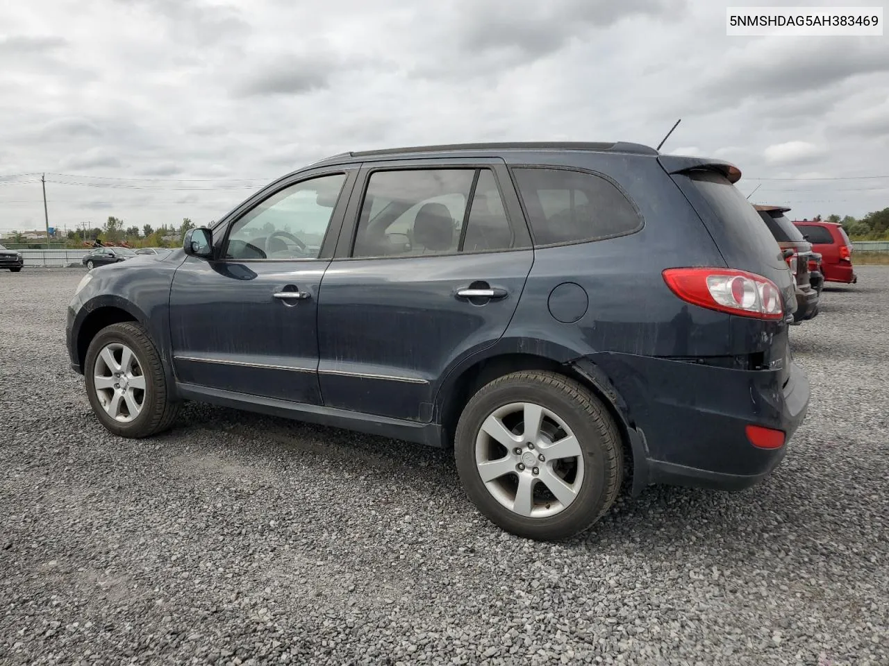 2010 Hyundai Santa Fe Se VIN: 5NMSHDAG5AH383469 Lot: 71288184