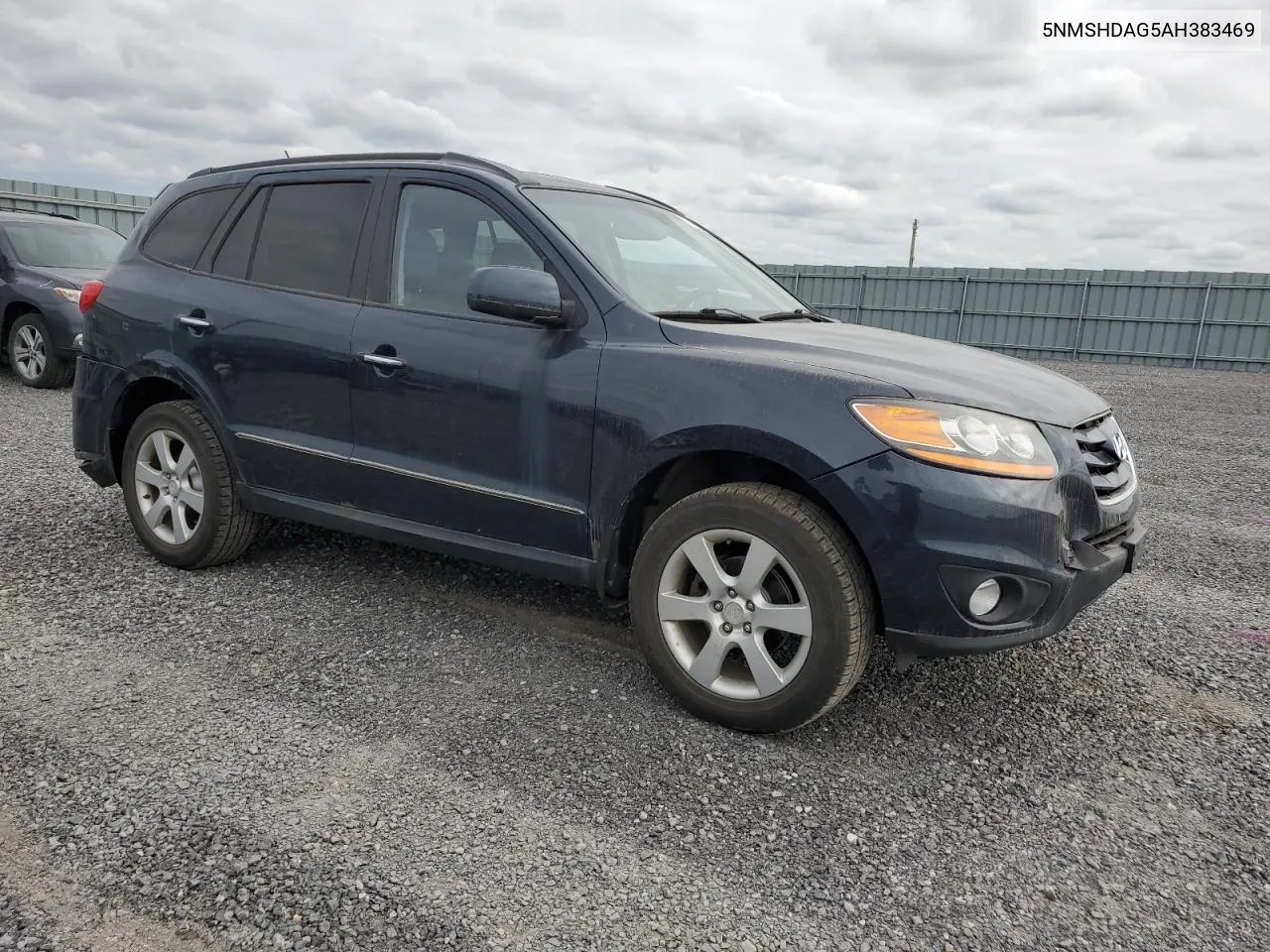 2010 Hyundai Santa Fe Se VIN: 5NMSHDAG5AH383469 Lot: 71288184