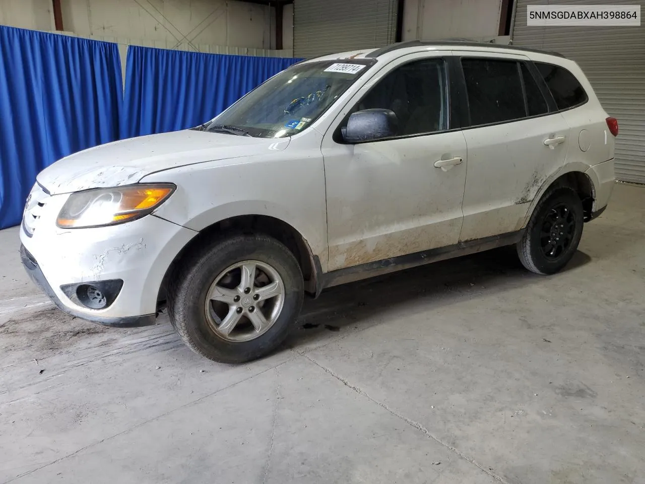 2010 Hyundai Santa Fe Gls VIN: 5NMSGDABXAH398864 Lot: 71299714