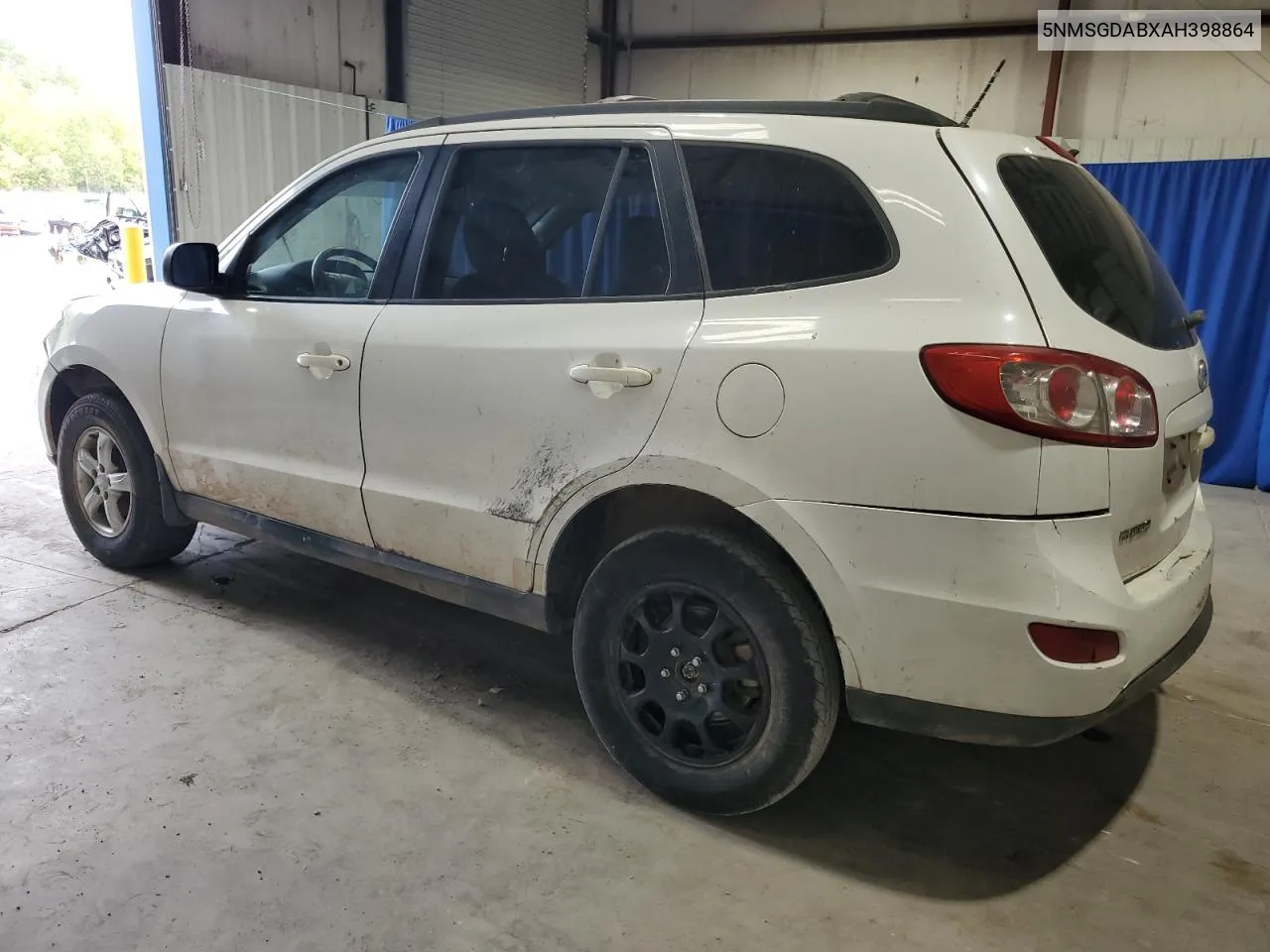 2010 Hyundai Santa Fe Gls VIN: 5NMSGDABXAH398864 Lot: 71299714