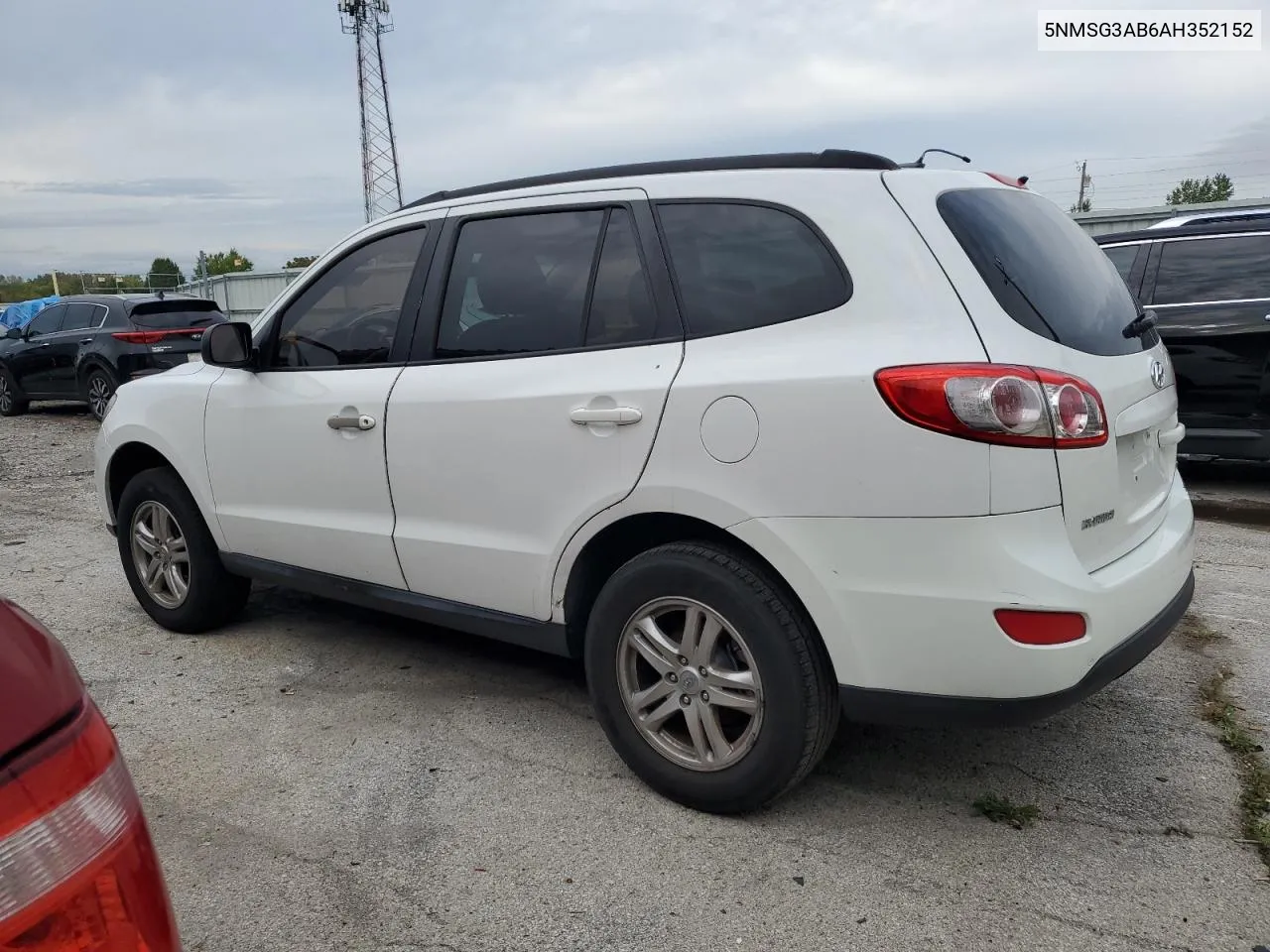 2010 Hyundai Santa Fe Gls VIN: 5NMSG3AB6AH352152 Lot: 71463154