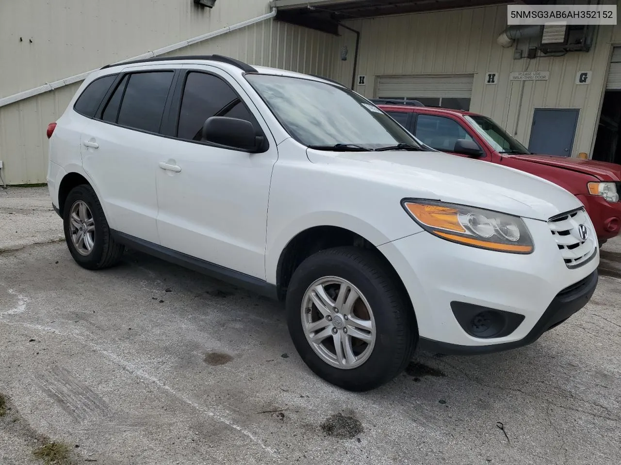 2010 Hyundai Santa Fe Gls VIN: 5NMSG3AB6AH352152 Lot: 71463154