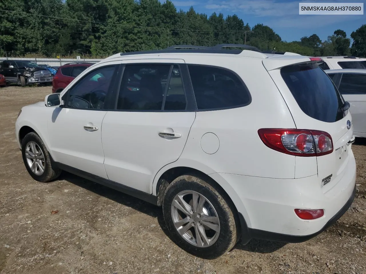 5NMSK4AG8AH370880 2010 Hyundai Santa Fe Limited