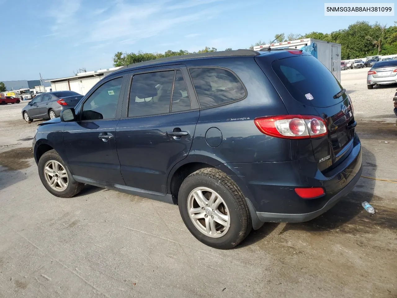 2010 Hyundai Santa Fe Gls VIN: 5NMSG3AB8AH381099 Lot: 71998644