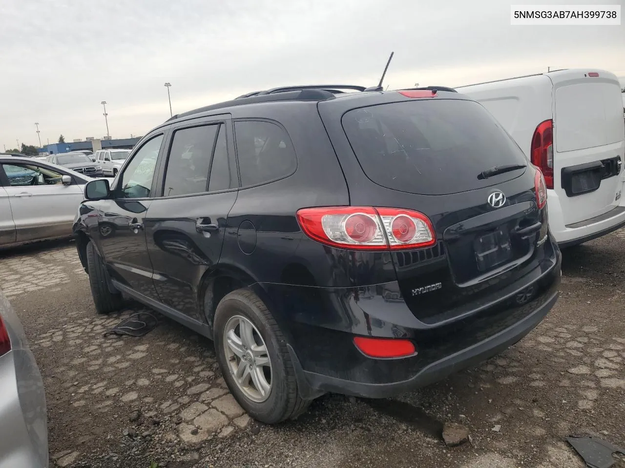 2010 Hyundai Santa Fe Gls VIN: 5NMSG3AB7AH399738 Lot: 72735734