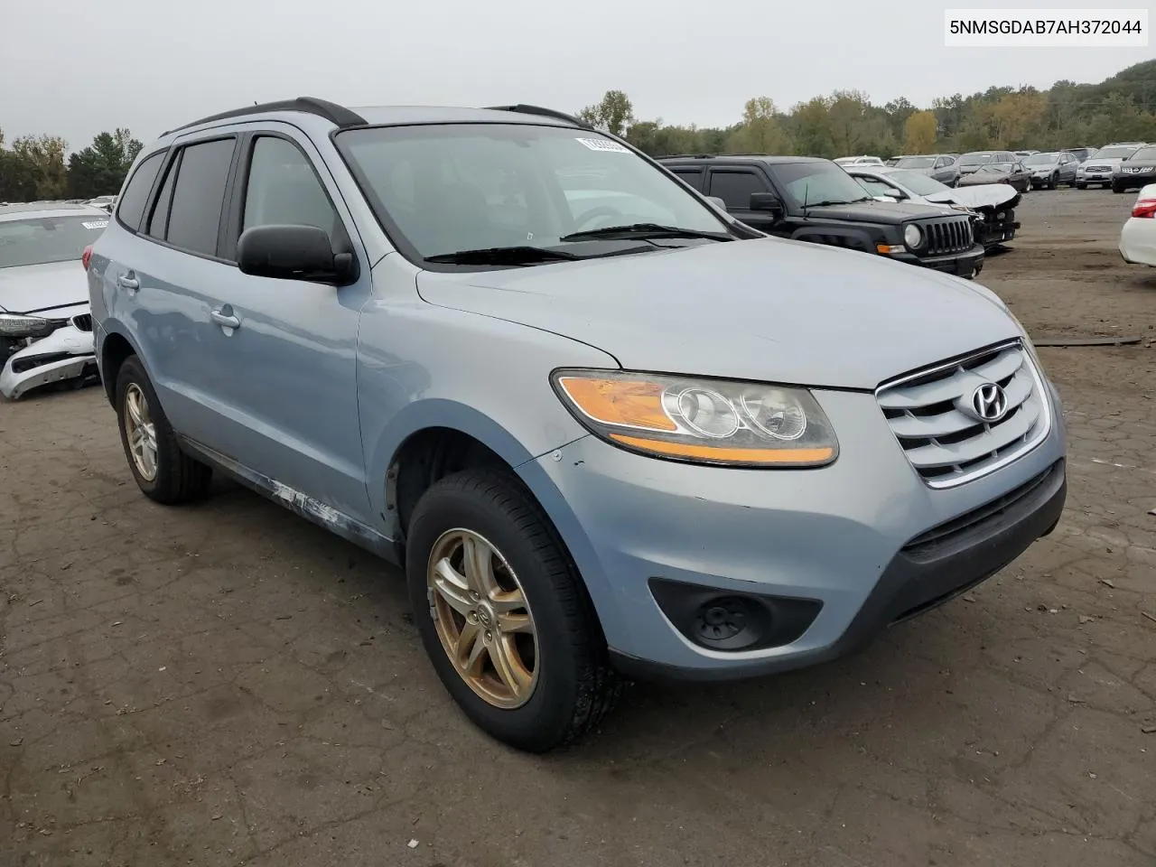 2010 Hyundai Santa Fe Gls VIN: 5NMSGDAB7AH372044 Lot: 72929354