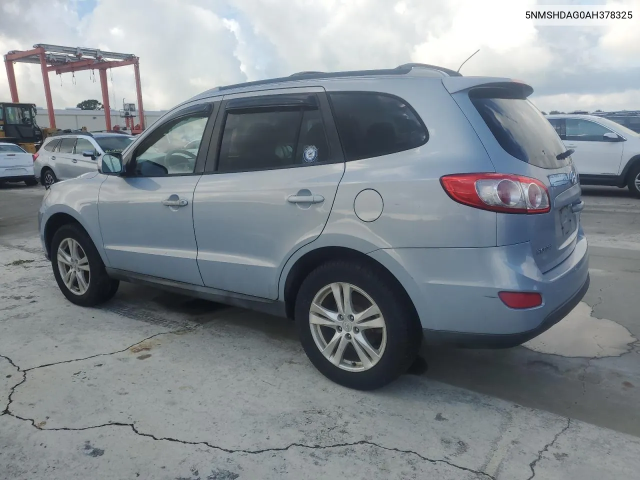 2010 Hyundai Santa Fe Se VIN: 5NMSHDAG0AH378325 Lot: 73837904