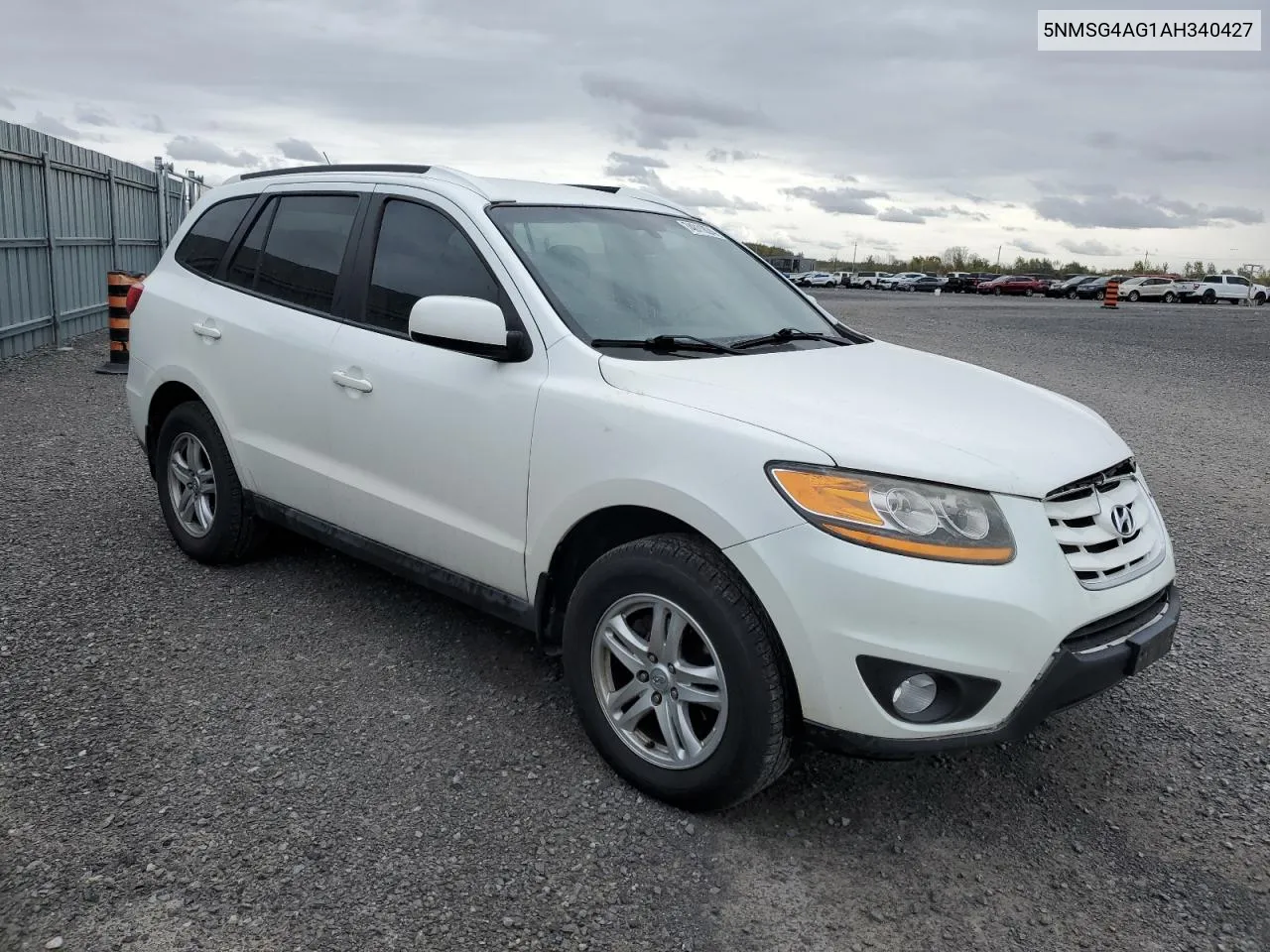 2010 Hyundai Santa Fe Gls VIN: 5NMSG4AG1AH340427 Lot: 74011824