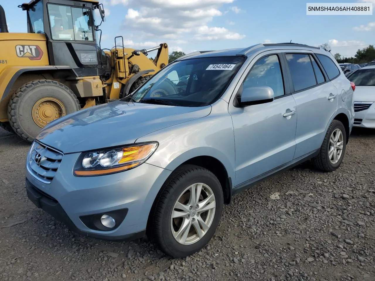 2010 Hyundai Santa Fe Se VIN: 5NMSH4AG6AH408881 Lot: 74542464