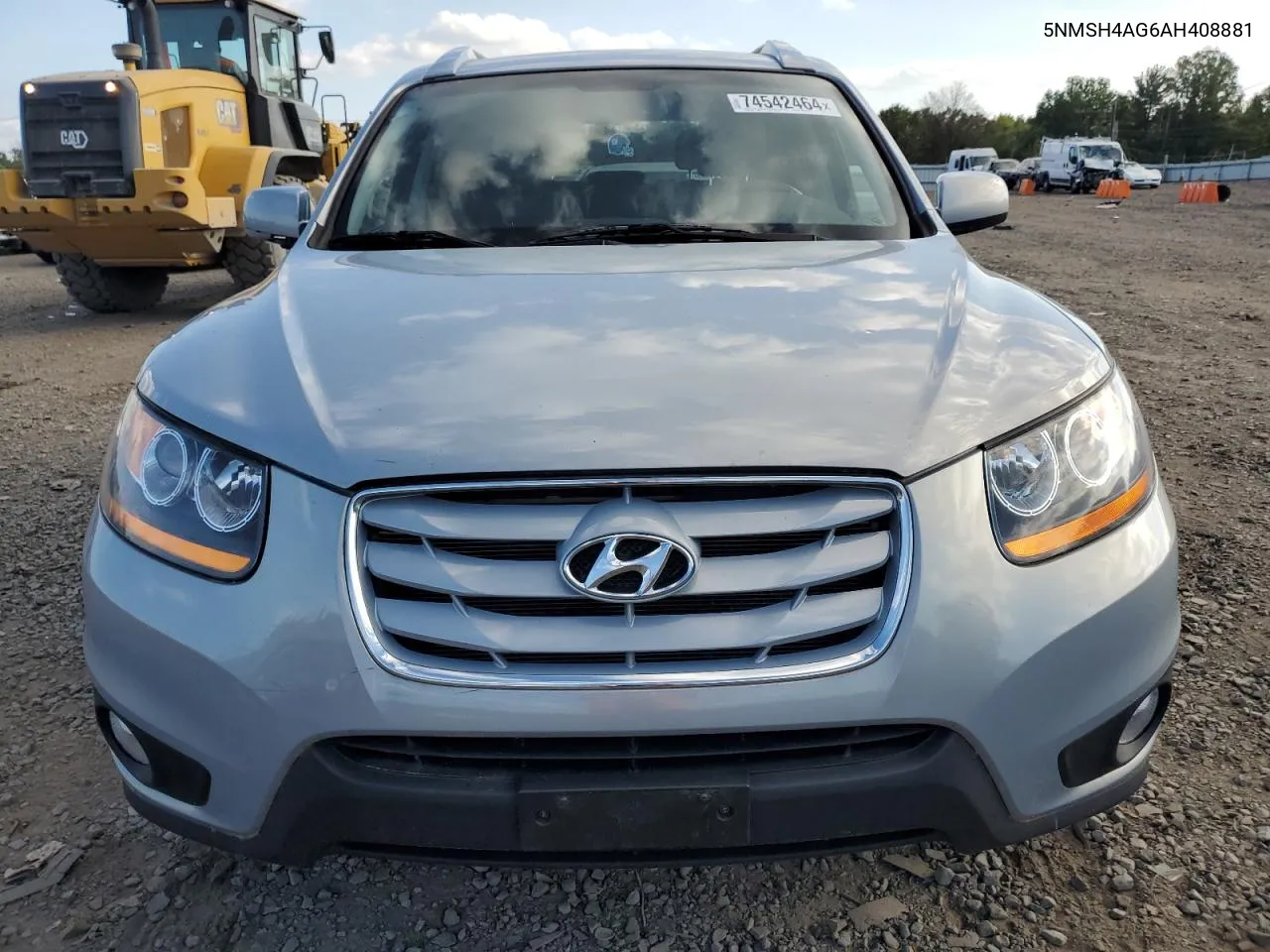 2010 Hyundai Santa Fe Se VIN: 5NMSH4AG6AH408881 Lot: 74542464