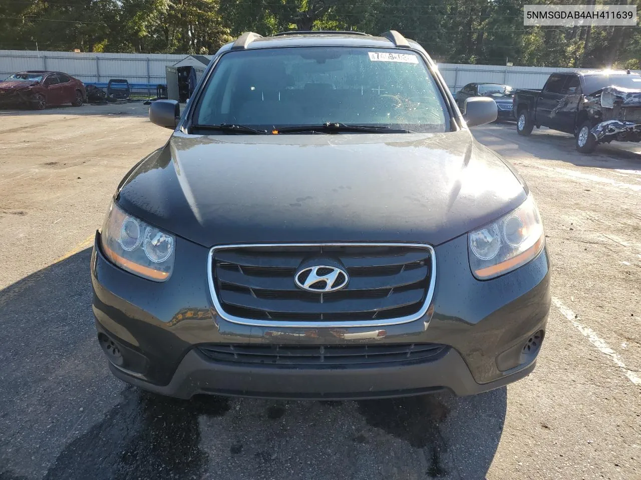 2010 Hyundai Santa Fe Gls VIN: 5NMSGDAB4AH411639 Lot: 74594084