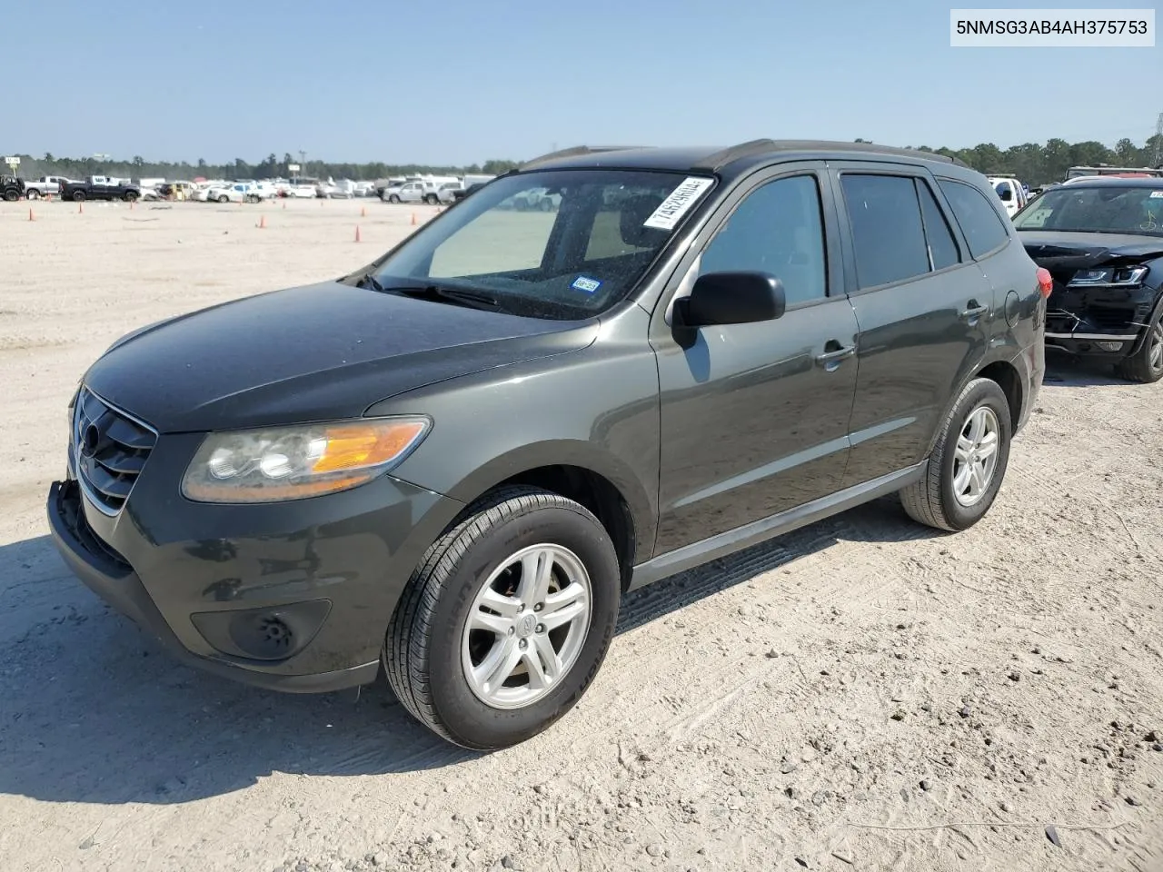 2010 Hyundai Santa Fe Gls VIN: 5NMSG3AB4AH375753 Lot: 74629604