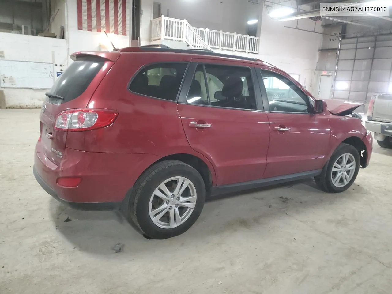 2010 Hyundai Santa Fe Limited VIN: 5NMSK4AG7AH376010 Lot: 74772684