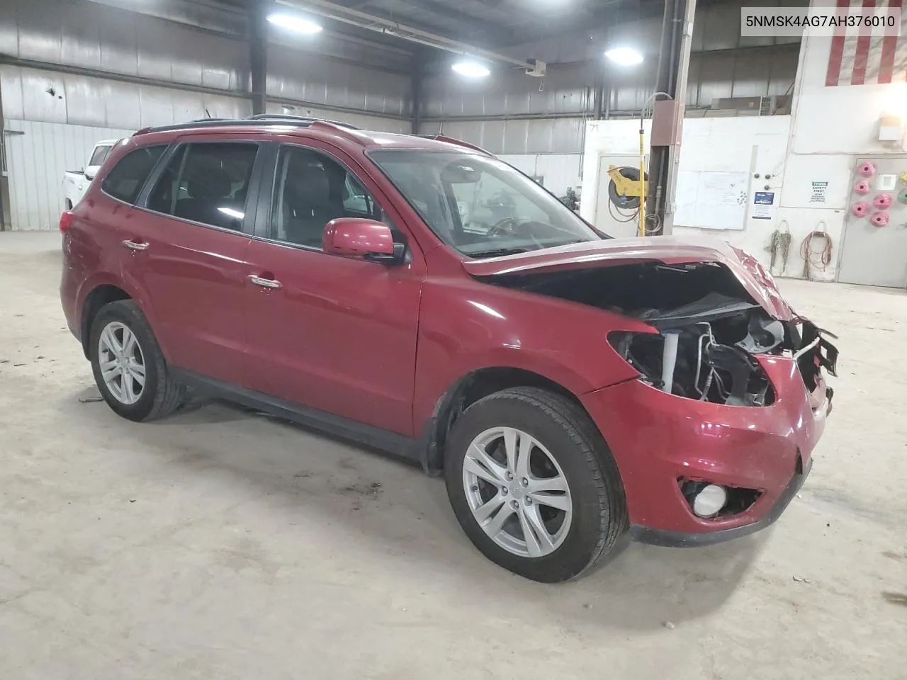 2010 Hyundai Santa Fe Limited VIN: 5NMSK4AG7AH376010 Lot: 74772684