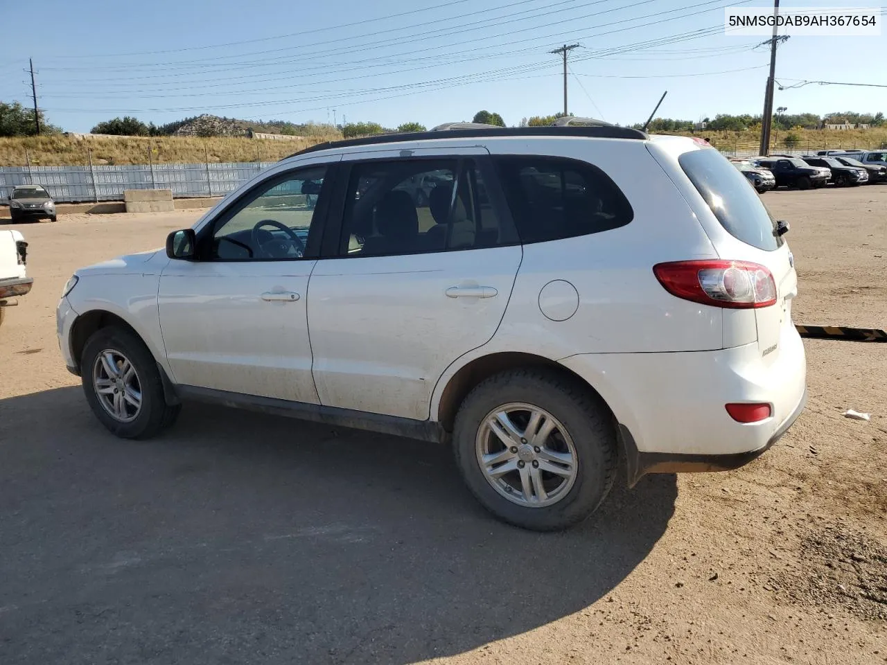 2010 Hyundai Santa Fe Gls VIN: 5NMSGDAB9AH367654 Lot: 75484224