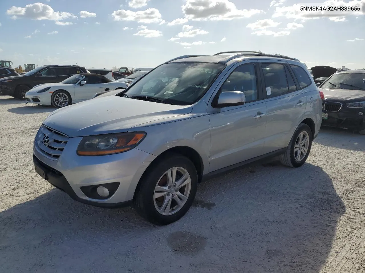 2010 Hyundai Santa Fe Limited VIN: 5NMSK4AG2AH339656 Lot: 75564474