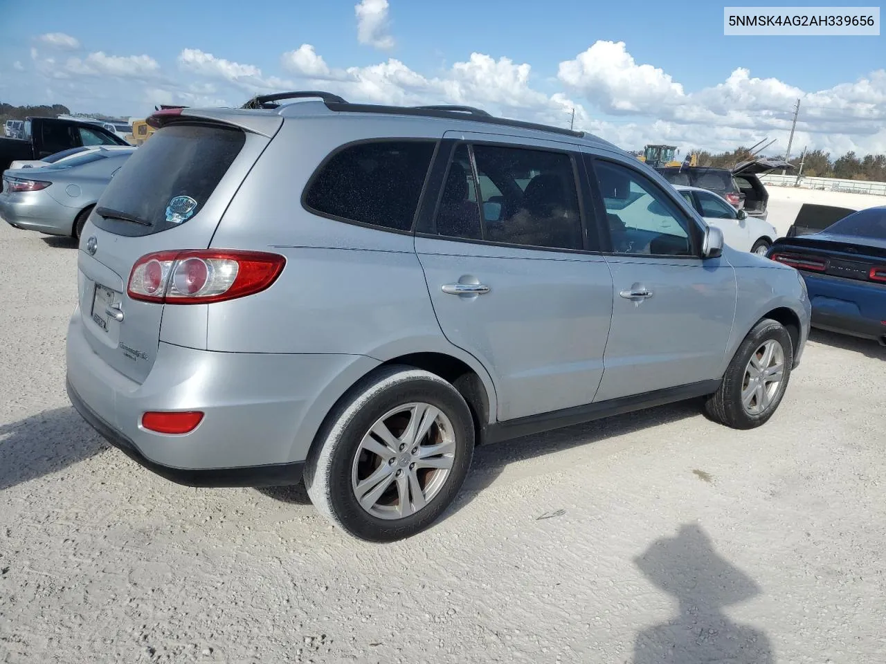 2010 Hyundai Santa Fe Limited VIN: 5NMSK4AG2AH339656 Lot: 75564474