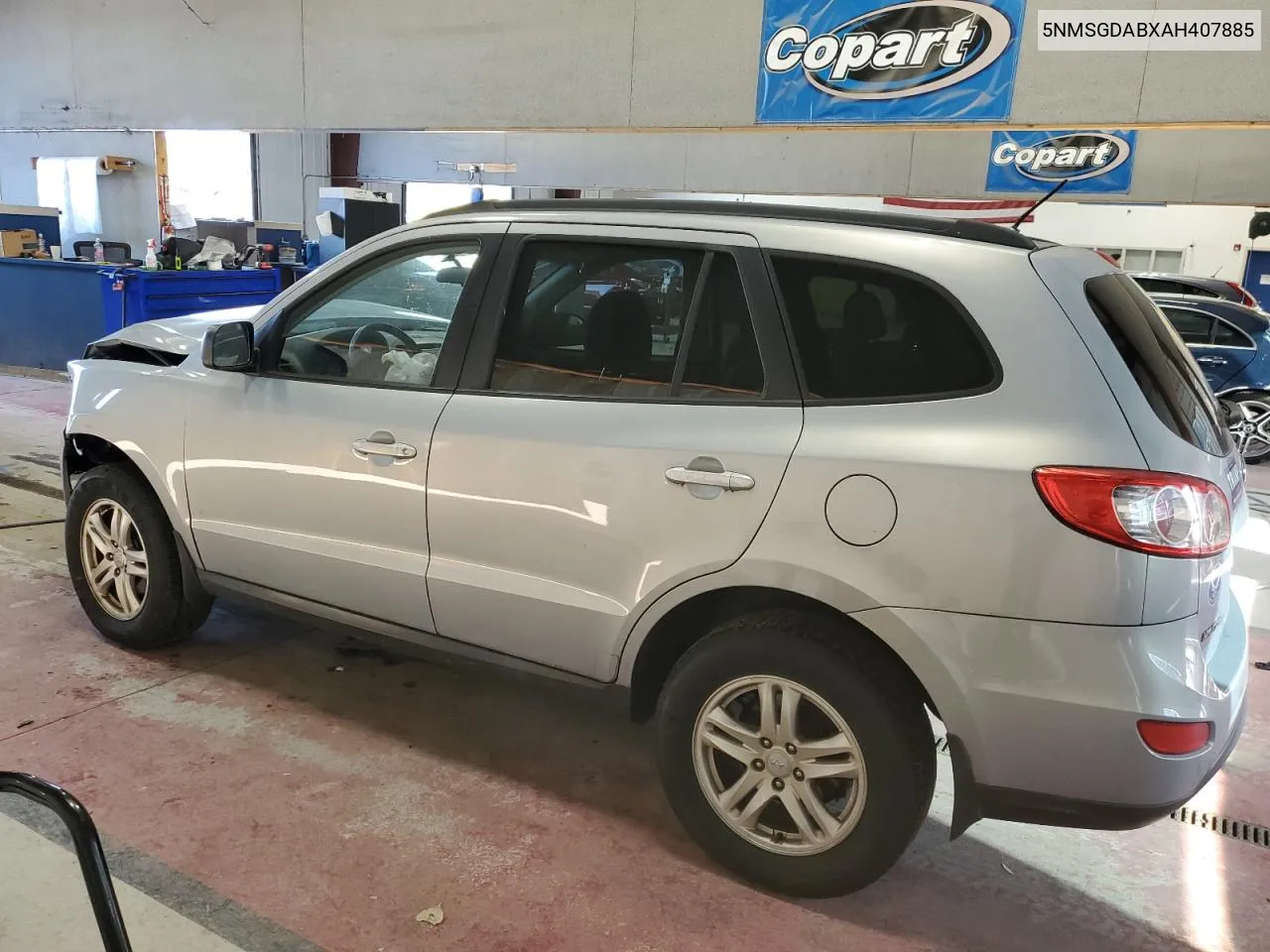 2010 Hyundai Santa Fe Gls VIN: 5NMSGDABXAH407885 Lot: 75566844